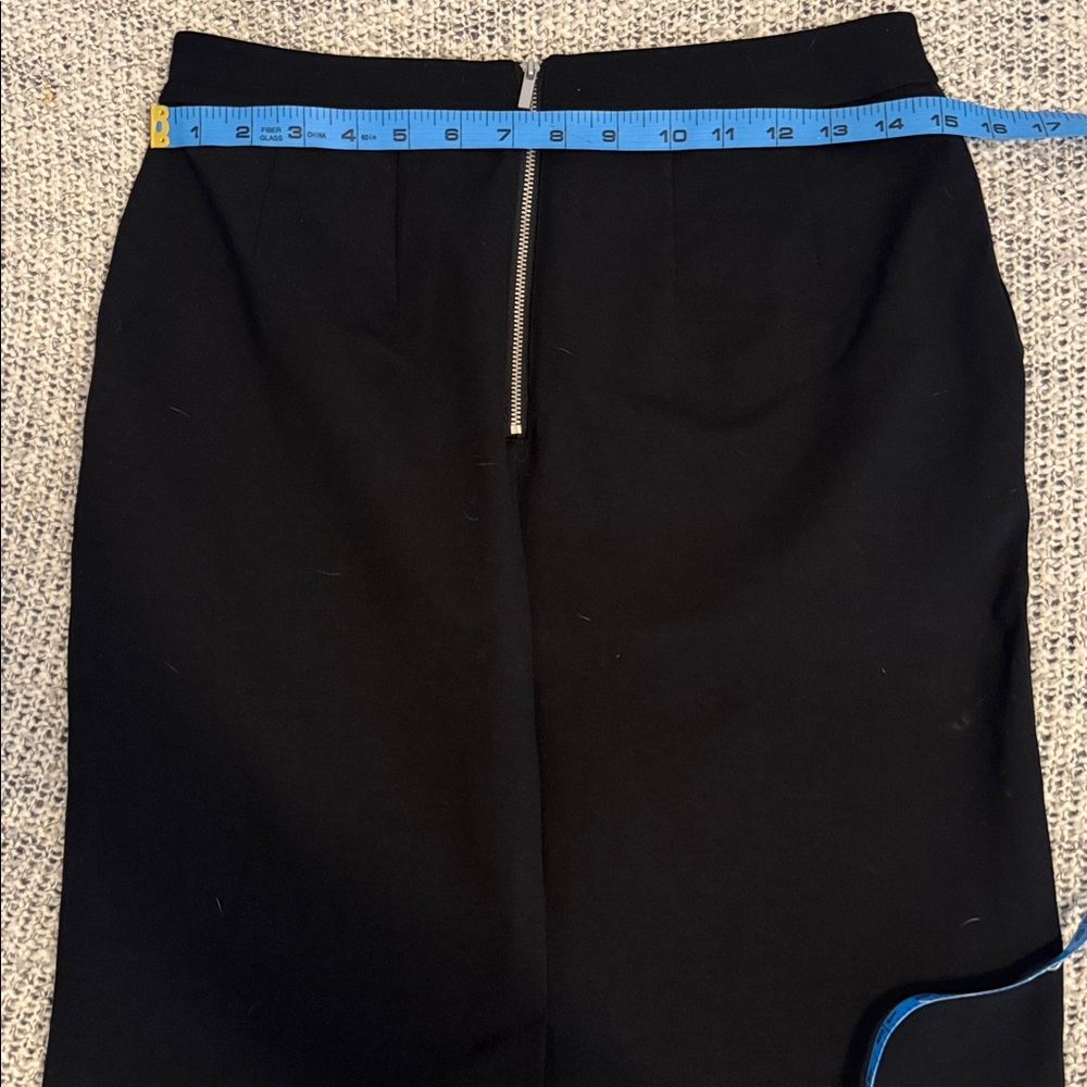 A New Day Black Pencil Skirt with Pockets – Size 4 - Picture 4 of 4